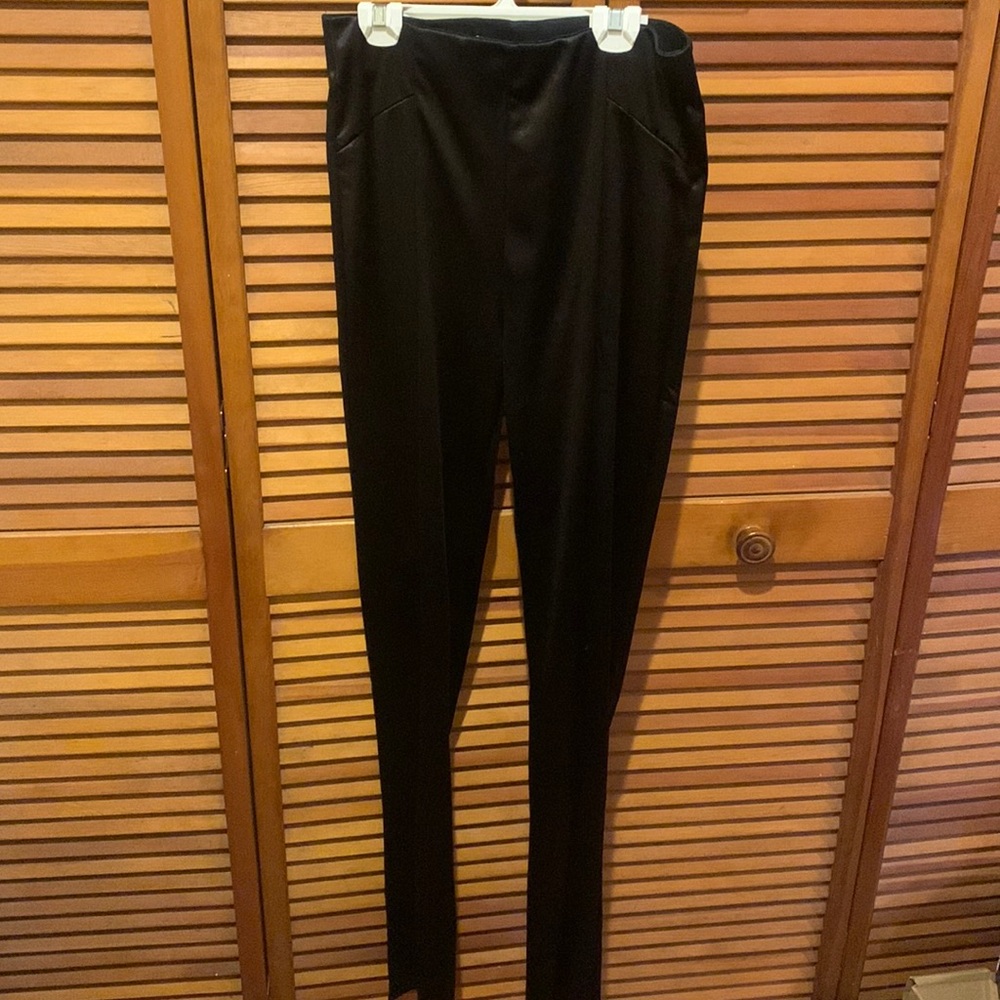Zara black legging pants, high rise